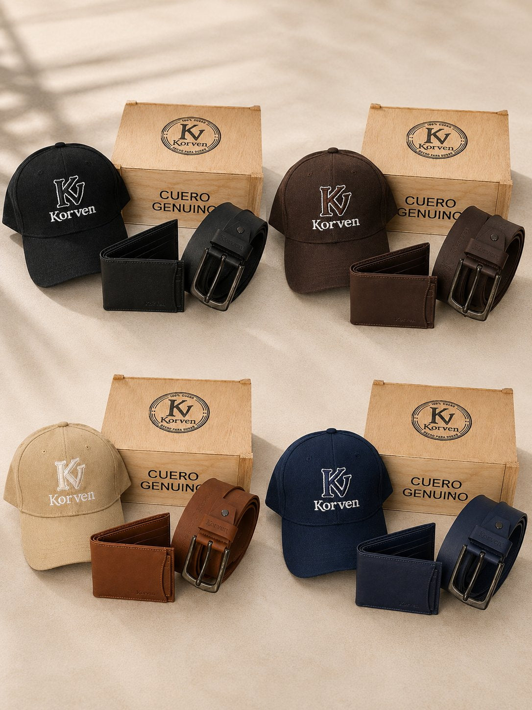 Los 4 colores del Combo Korven