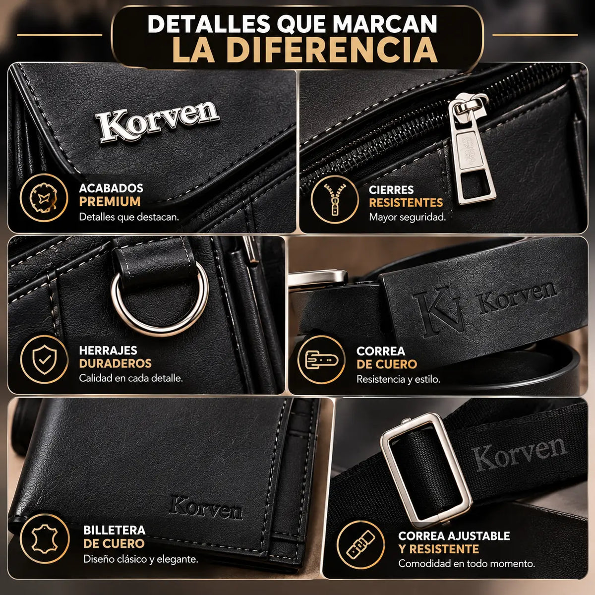 Detalles del combo Korven