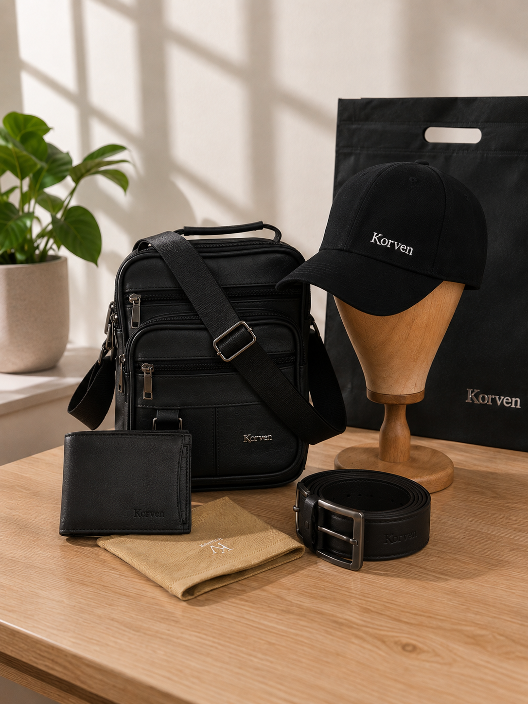Combo Taka 4 en 1 KORVEN color Negro