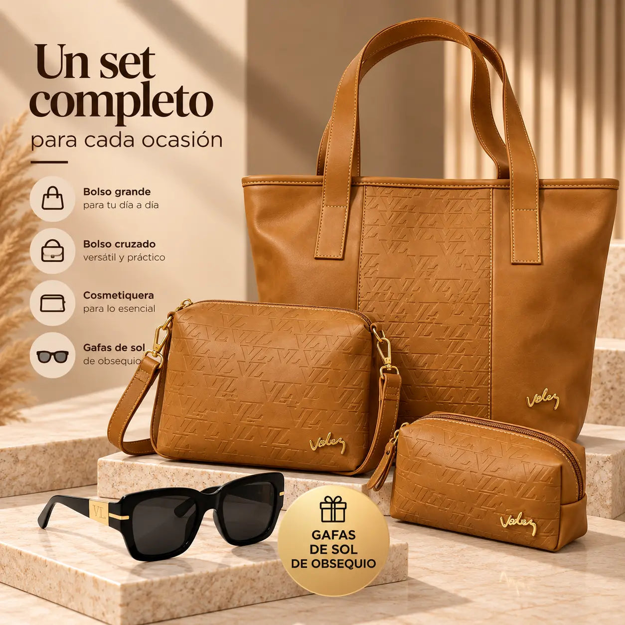 Set Prestige en camel