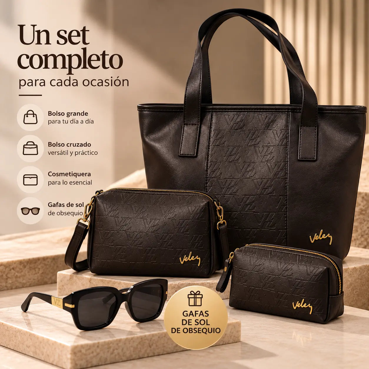 Set Prestige en negro